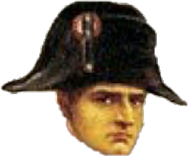 Iconic Napoleonic Portrait PNG
