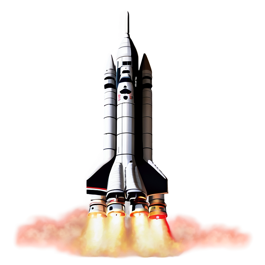 Iconic Nasa Rocket Png 06112024 PNG