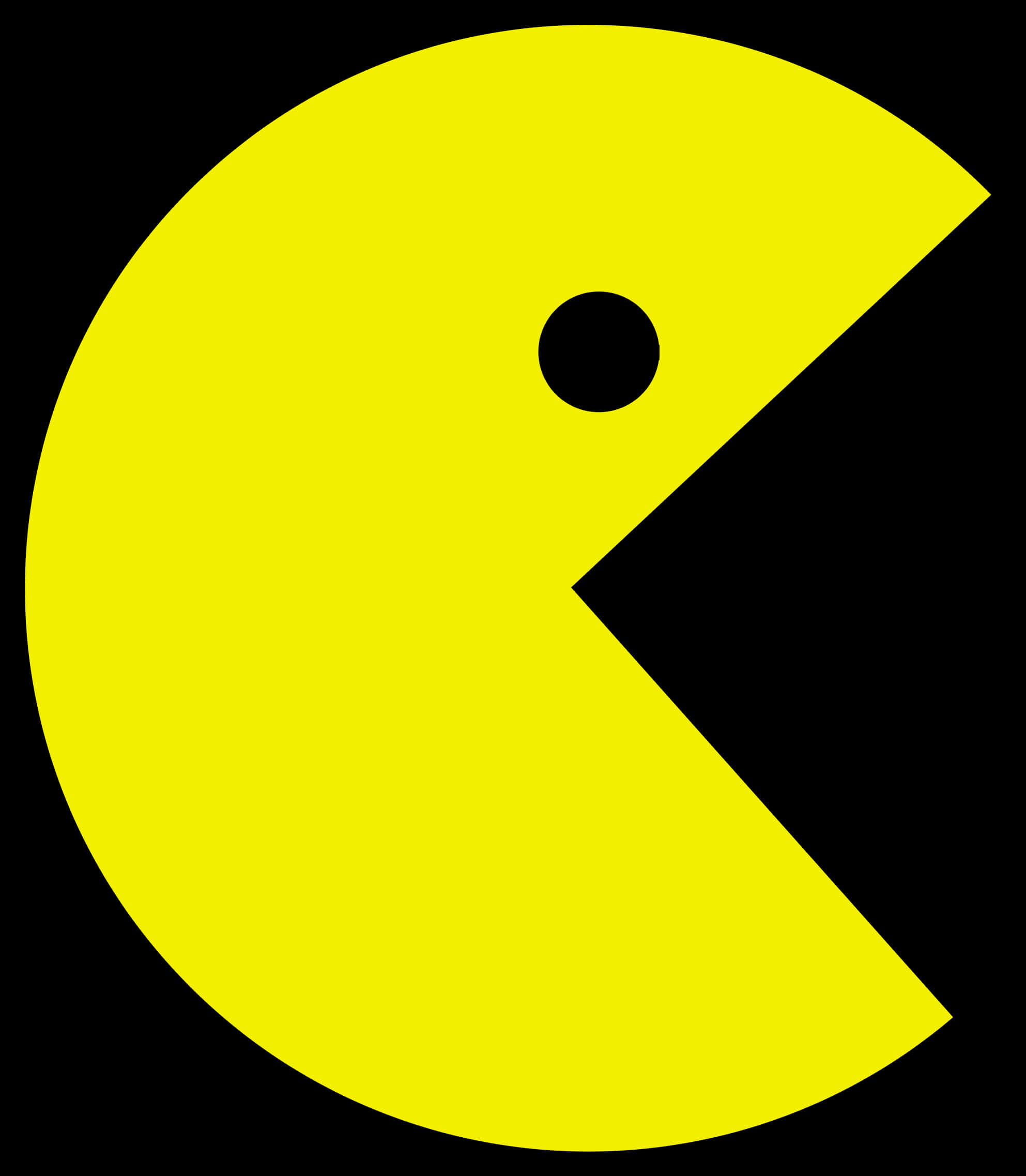 Iconic Pacman Graphic PNG