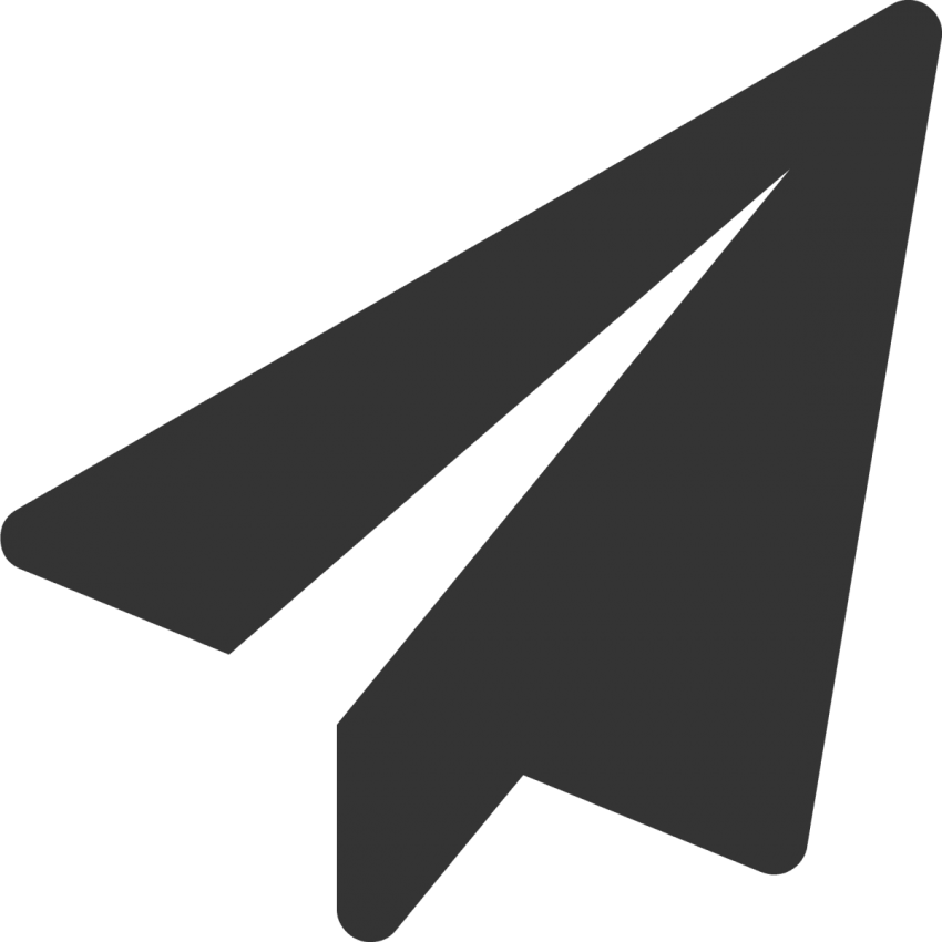 Iconic Paper Plane Graphic PNG
