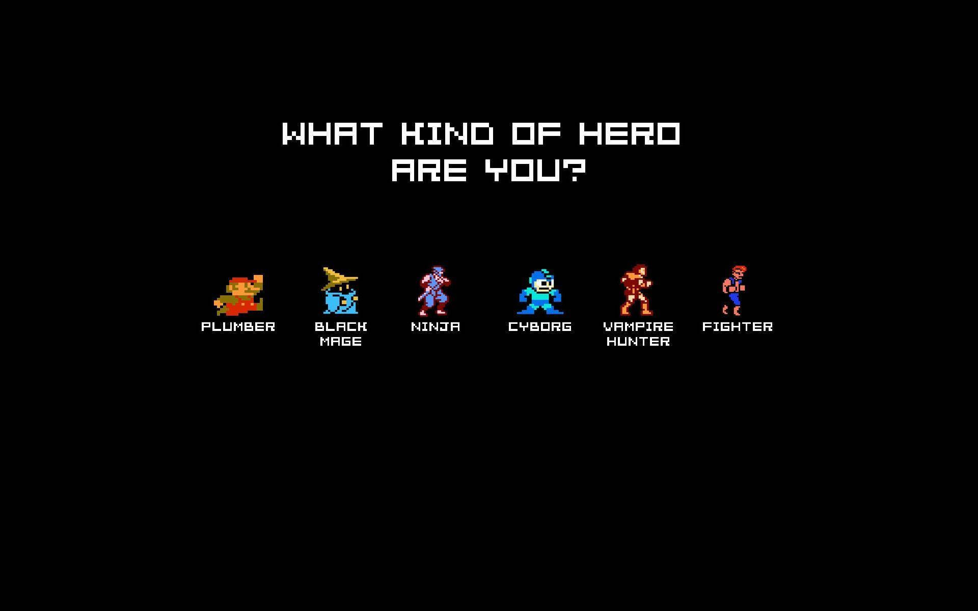 Iconic Pixel Gaming Characters