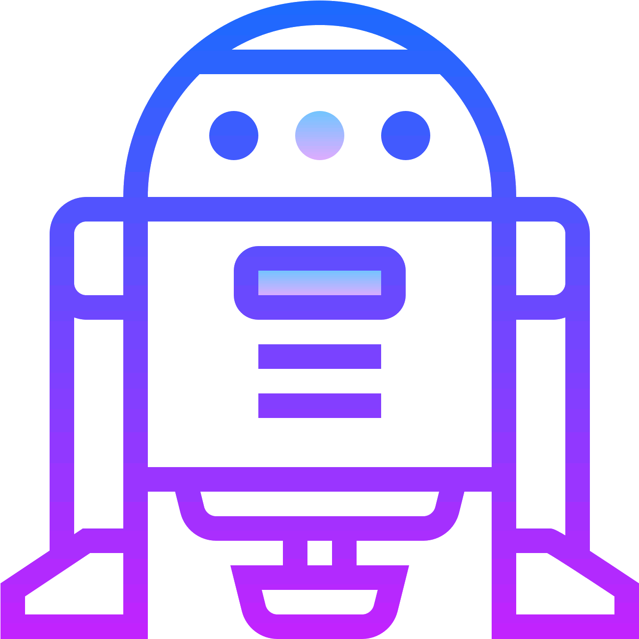 Iconic R2 D2 Star Wars Robot PNG