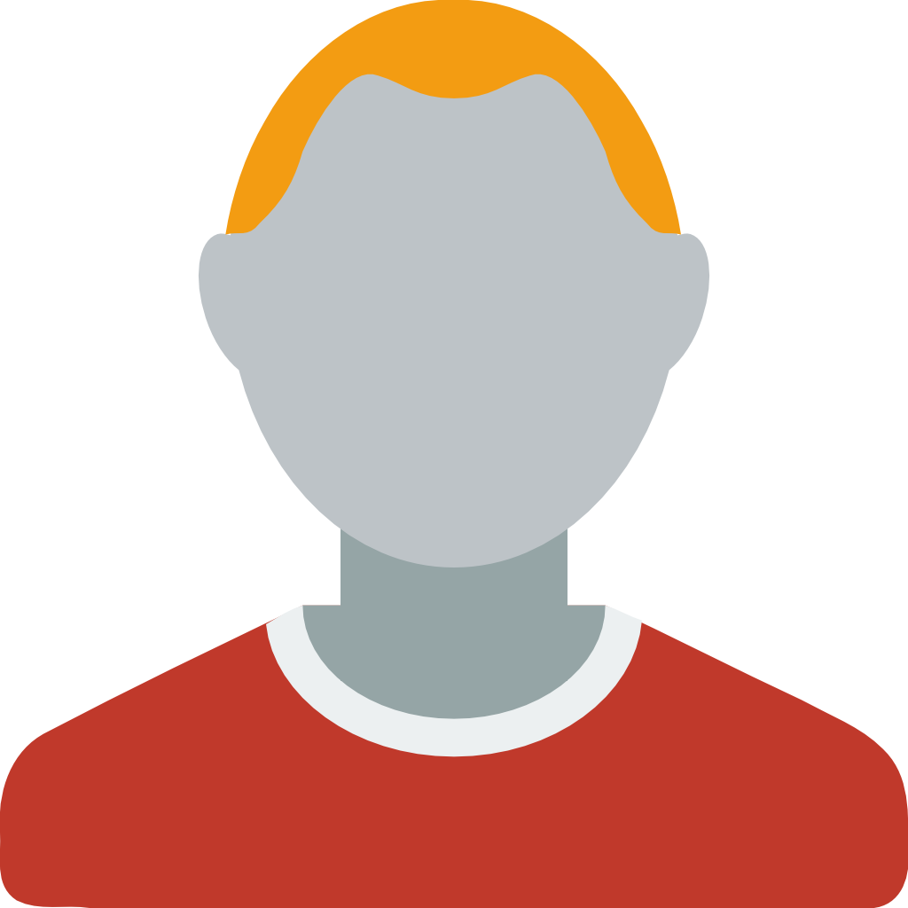 Iconic Red Shirt Avatar PNG