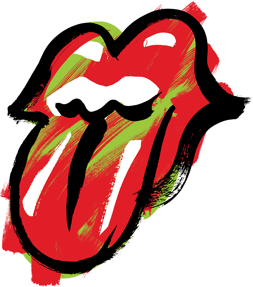 Iconic Rockand Roll Tongue Logo PNG