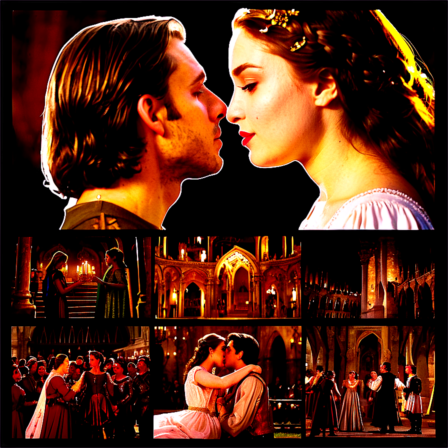 Iconic Scenes From Romeo And Juliet Png 06112024 PNG