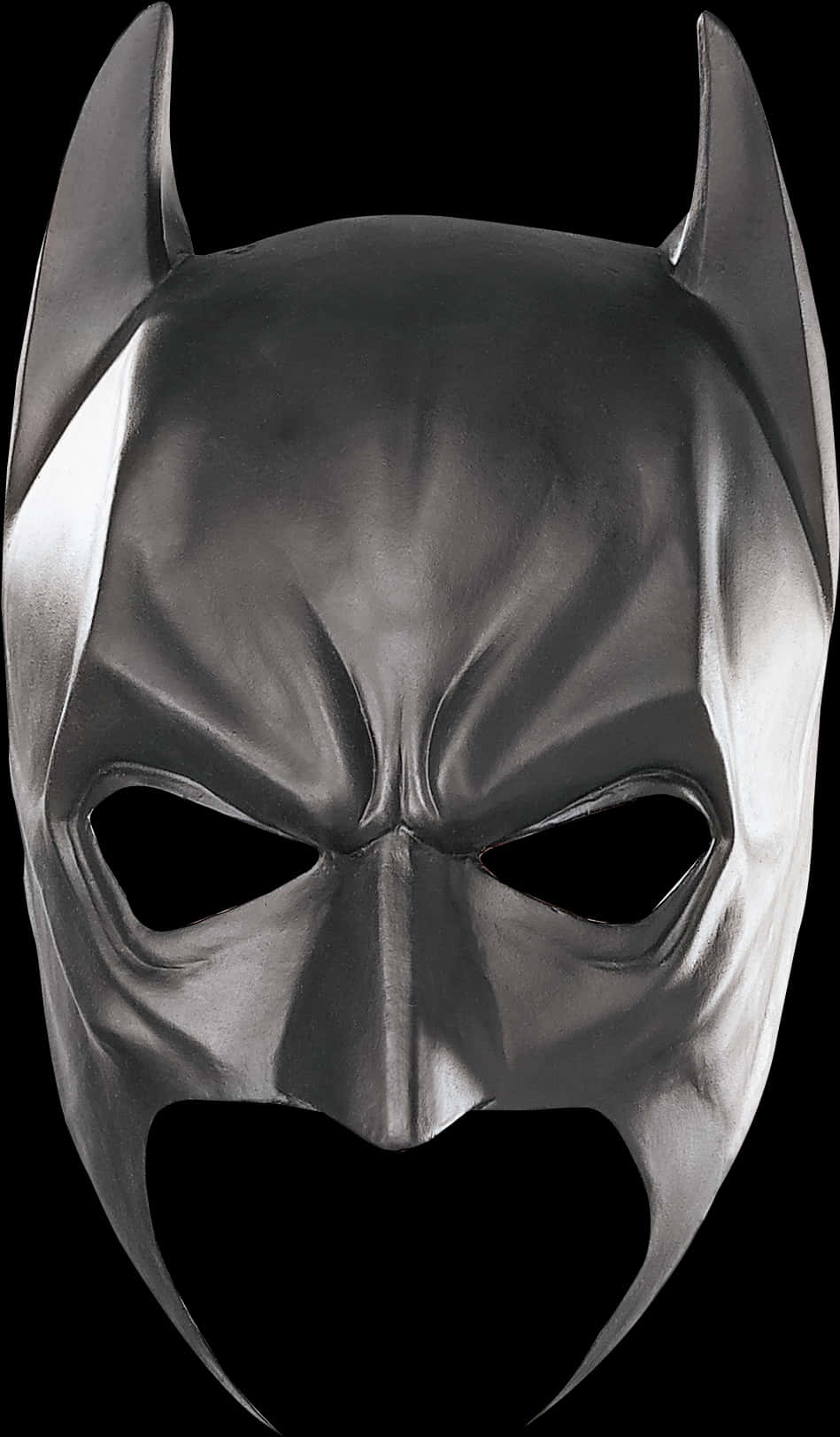 Iconic Silver Hero Mask PNG