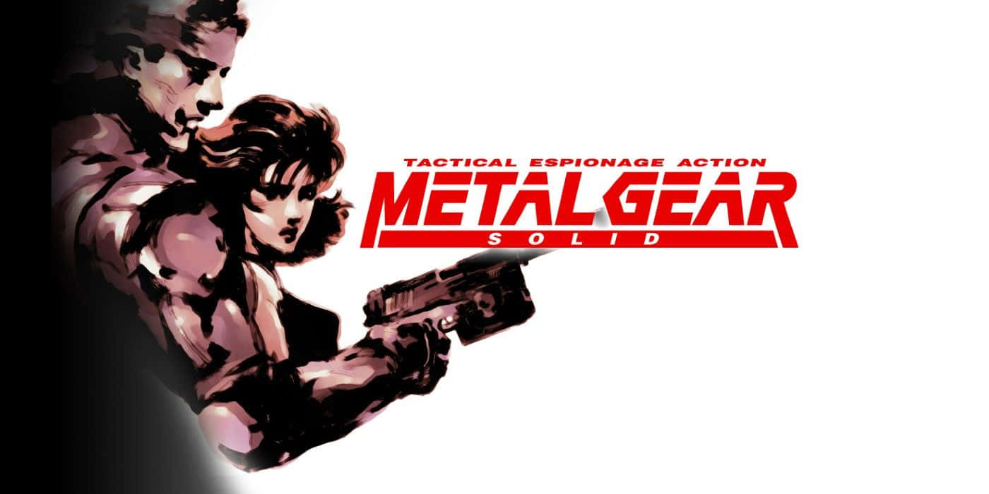 Iconic Snapshot Of Metal Gear Solid Character Snake In Action Wallpaper