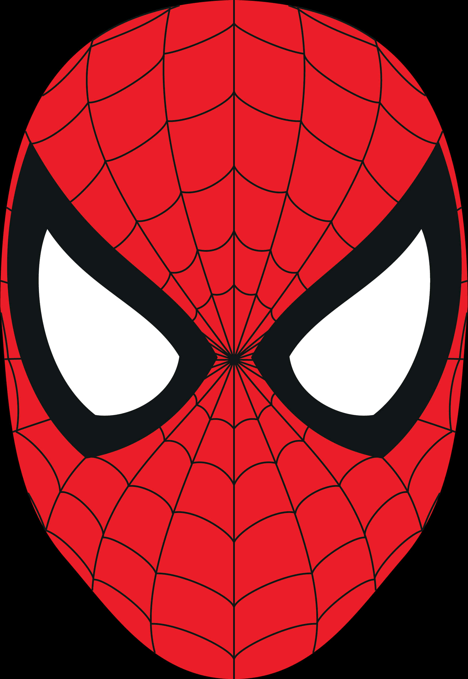 Download Iconic Spiderman Mask Graphic | Wallpapers.com