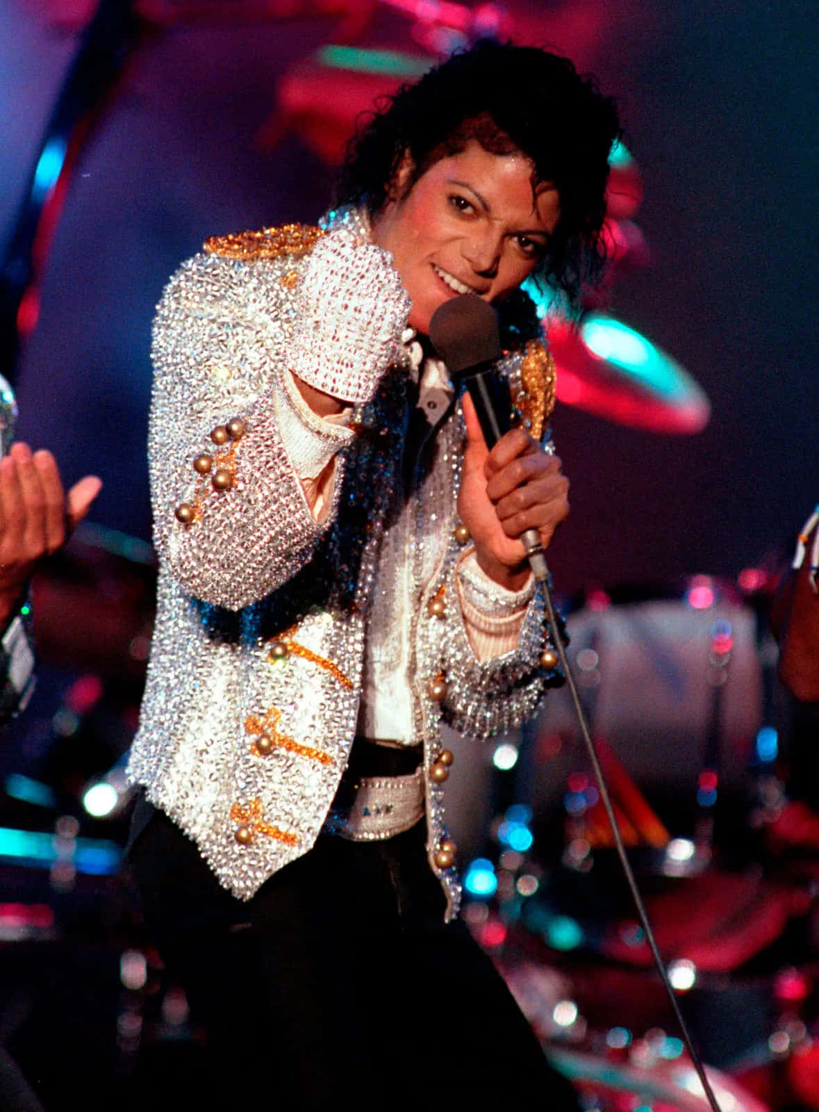 Iconic Stage Performance Sparkling Jacket