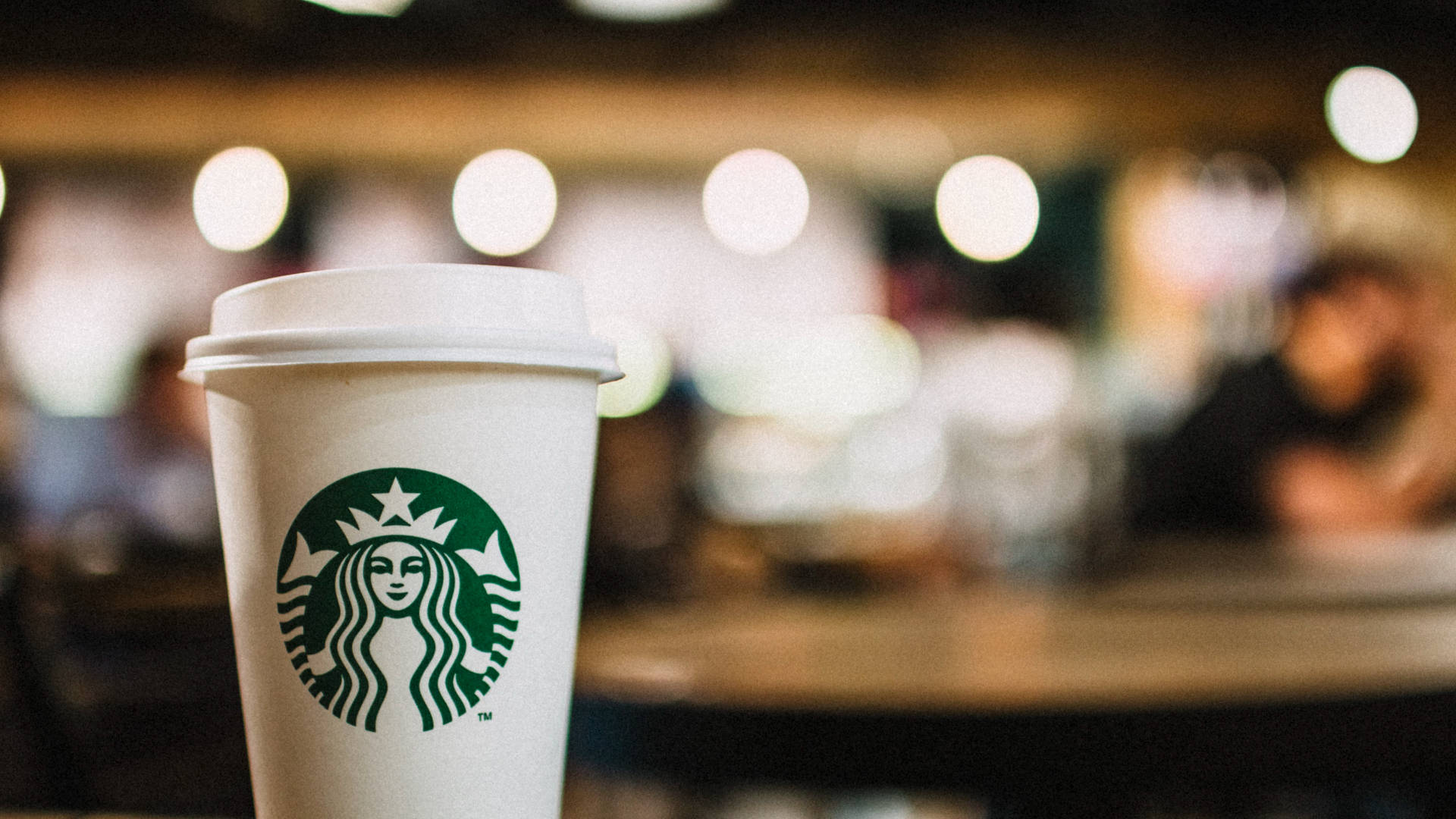 Iconic Starbucks Styro Cup Wallpaper