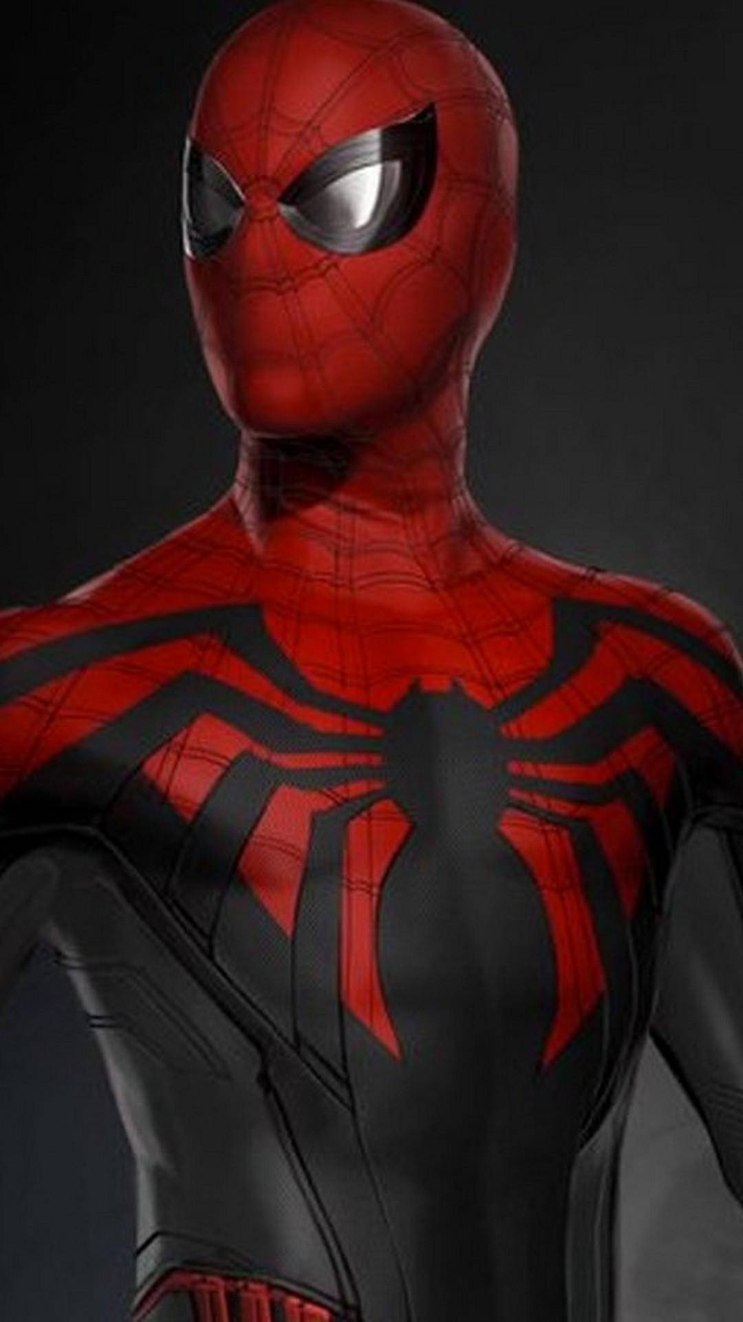 Iconic Suit Spider Man Iphone Wallpaper