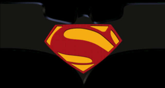 Iconic Superman Logo PNG