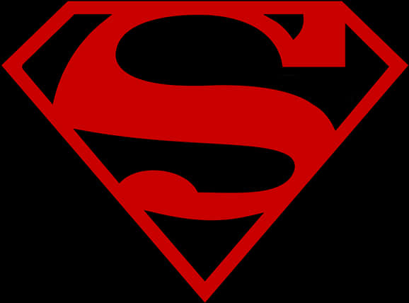 Iconic Superman Logo PNG