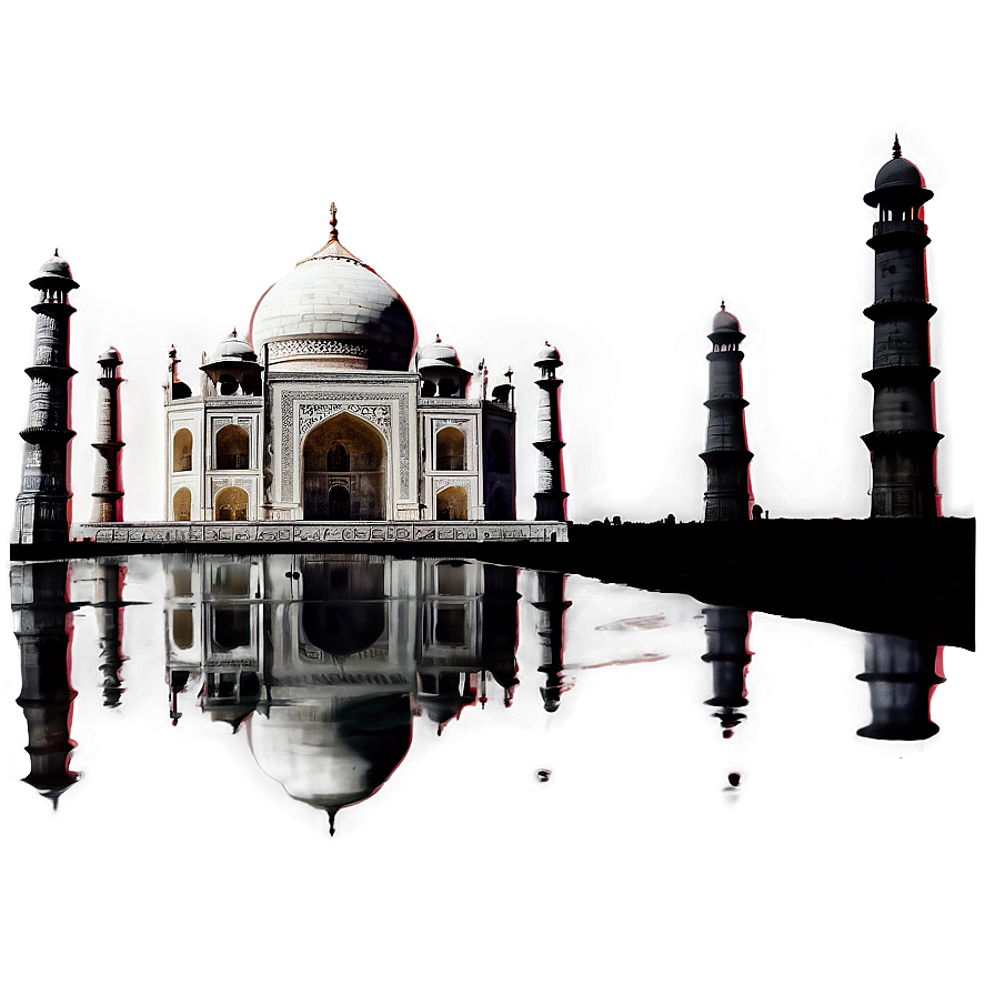 Iconic Taj Mahal Architecture Png 87 PNG