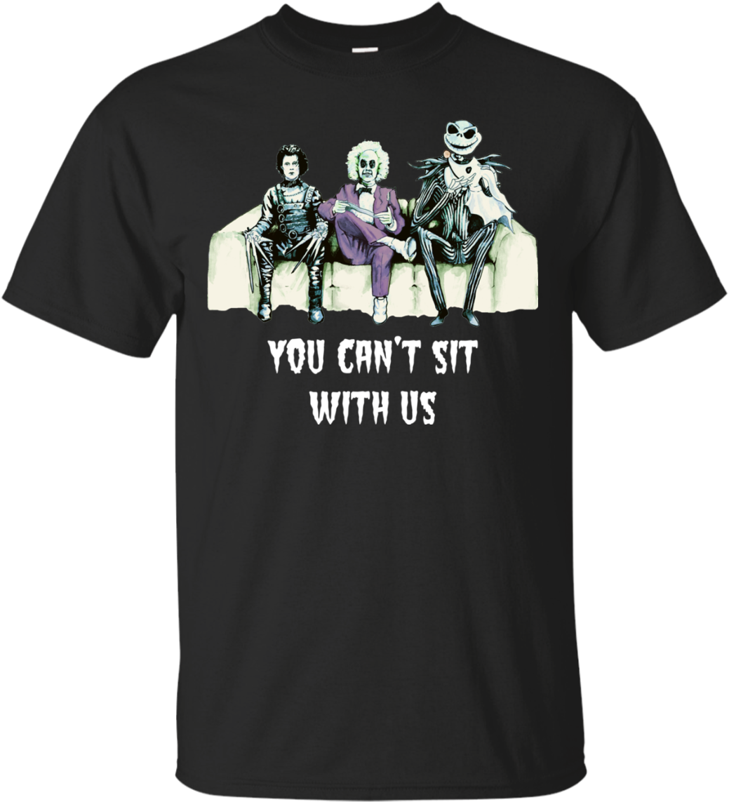 Iconic Trio Beetlejuice T Shirt PNG