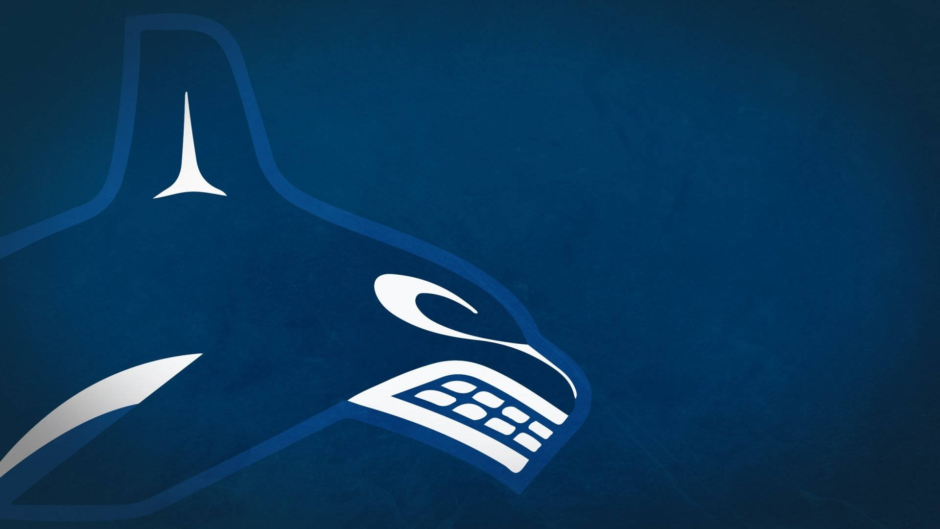 Íconoicónico Del Logotipo De La Orca De Los Vancouver Canucks. Fondo de pantalla