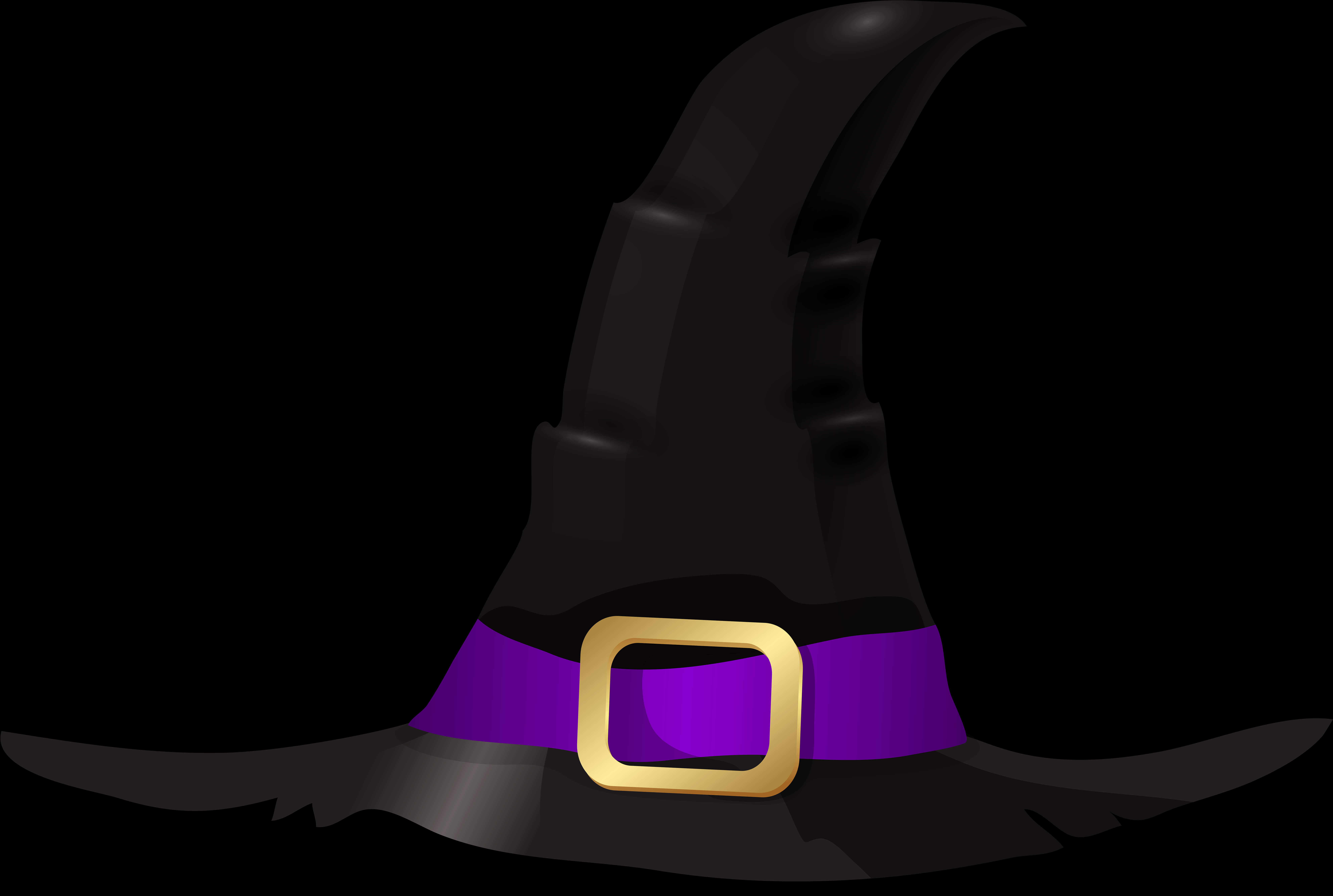 Iconic Witch Hat Graphic PNG