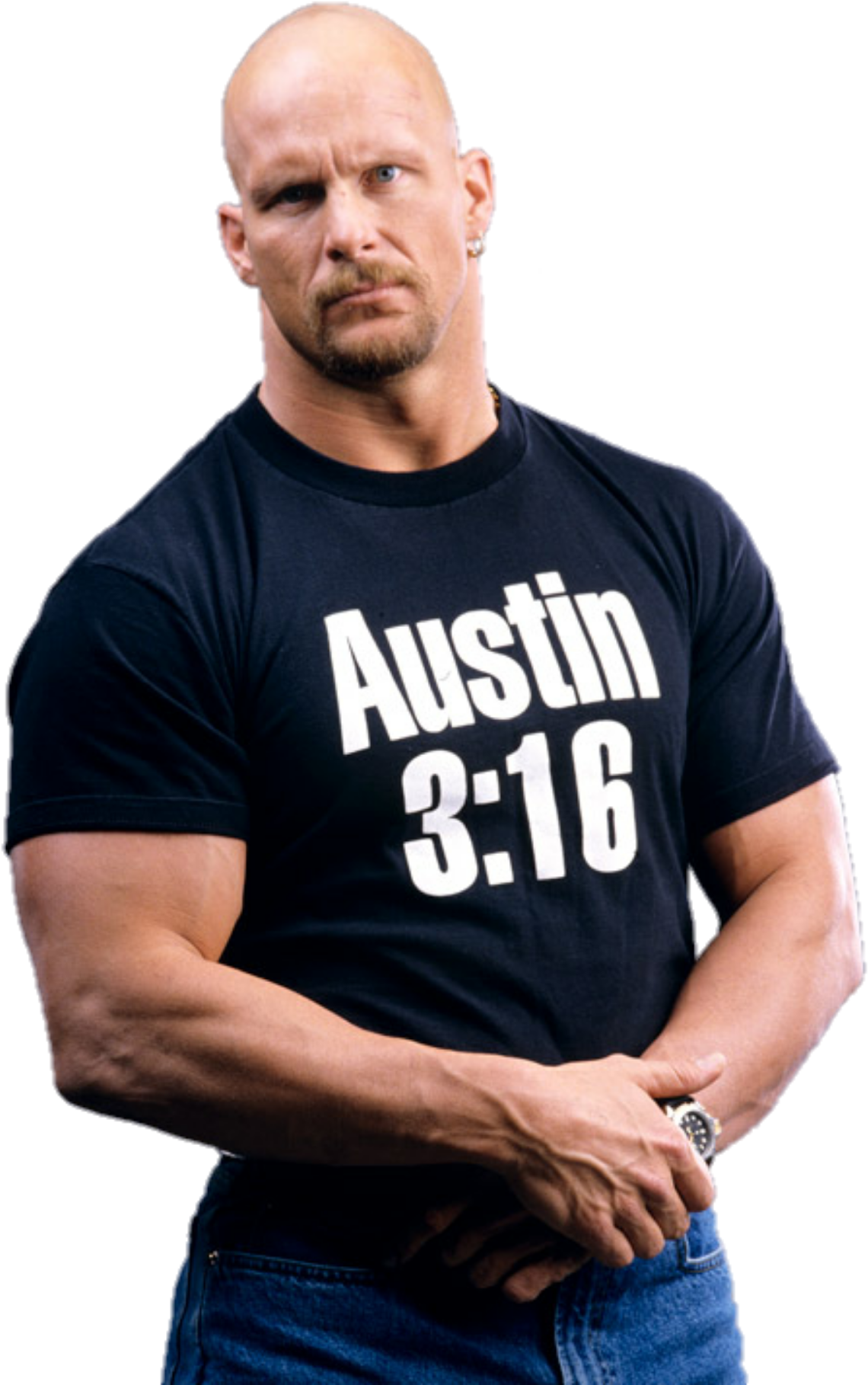 Iconic Wrestler Austin316 Shirt PNG