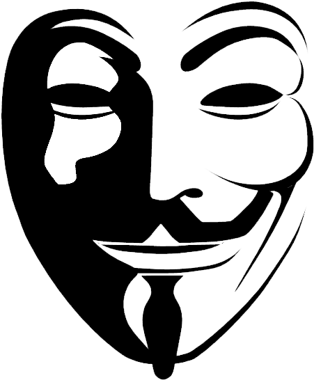 Iconic_ Anonymous_ Mask_ Vector PNG