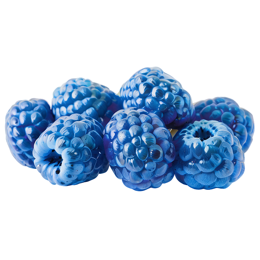 Icy Blue Raspberry Png Omx96 PNG
