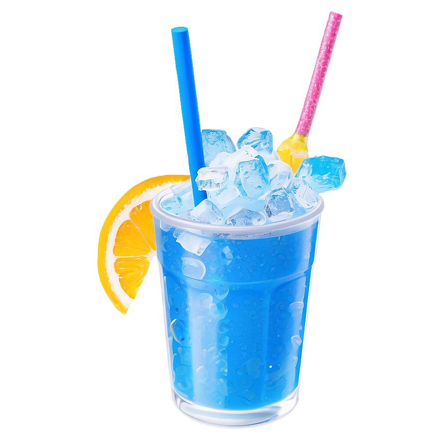 Download Icy Blue Slushie Png Yms | Wallpapers.com