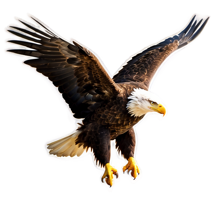 Idaho Bald Eagle Flight Png Psk30 PNG