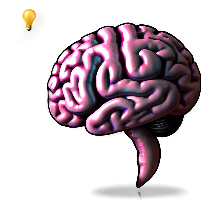 Idea Brain Emoji Png 9 PNG