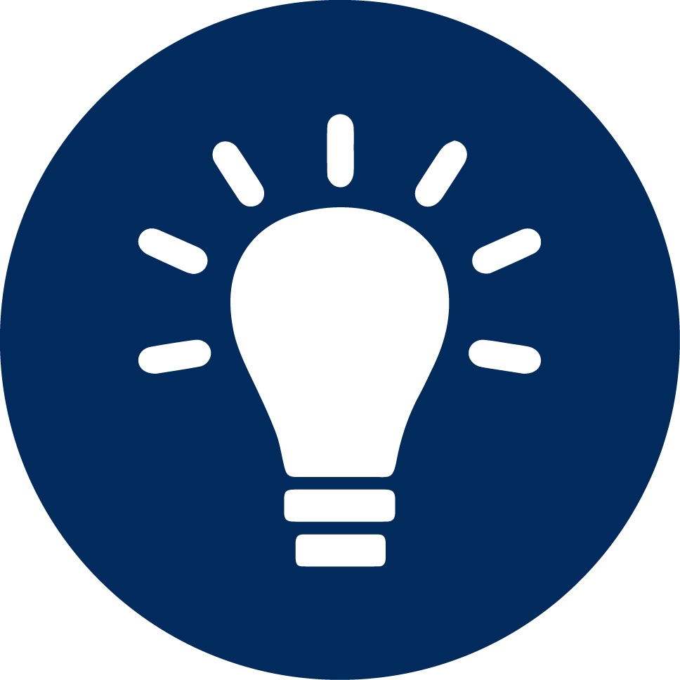 Idea Light Bulb Icon PNG