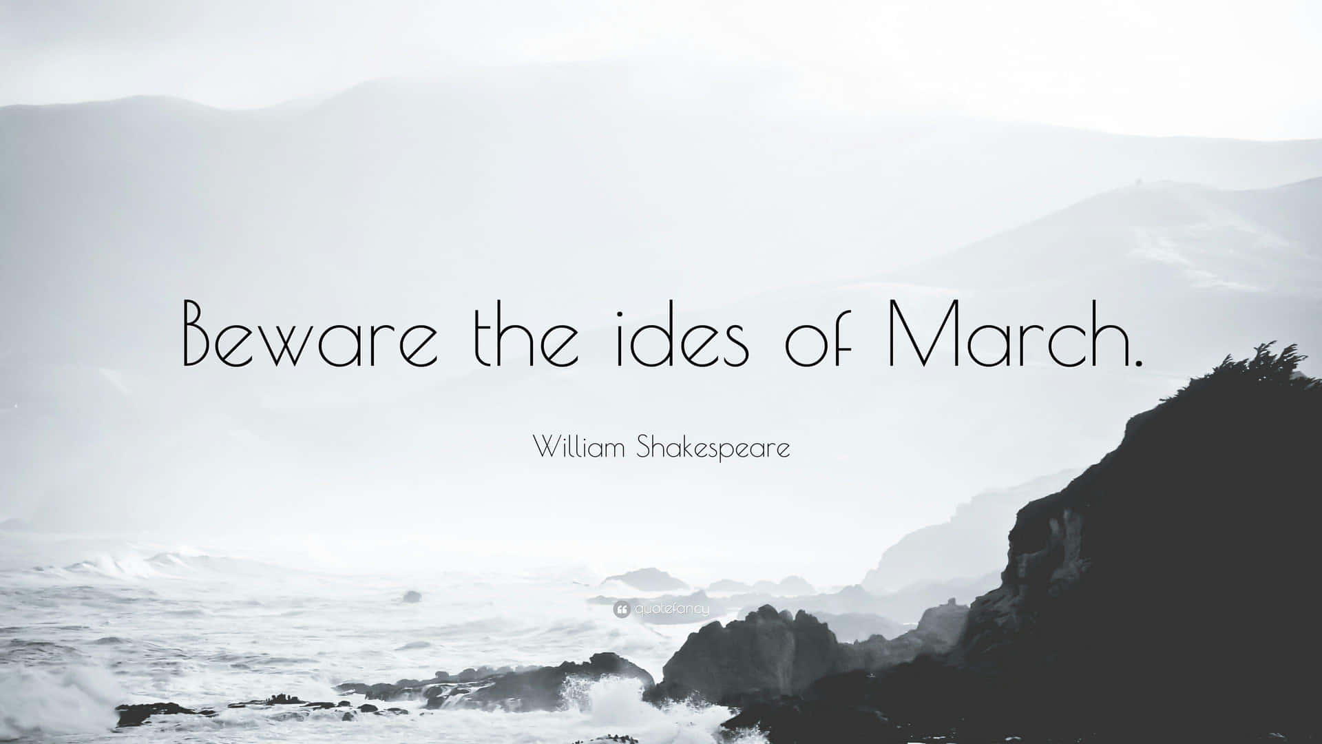Caption: Dramatic Ides of March Skyline Wallpaper