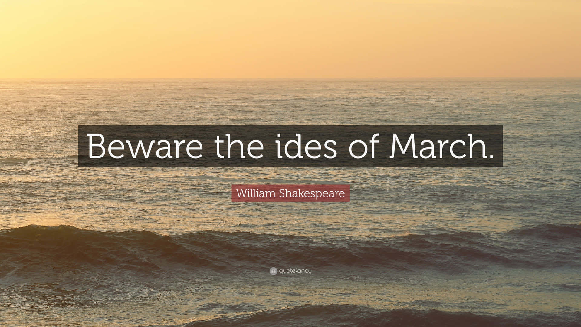 The foreboding Ides of March represented in ancient Roman symbols and themes. Wallpaper