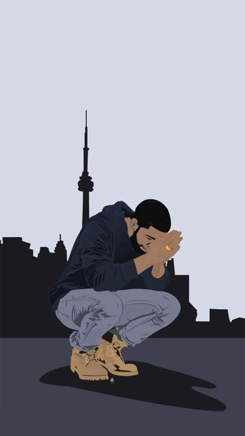 Drake "If you're reading this, it's too late" Wallpaper