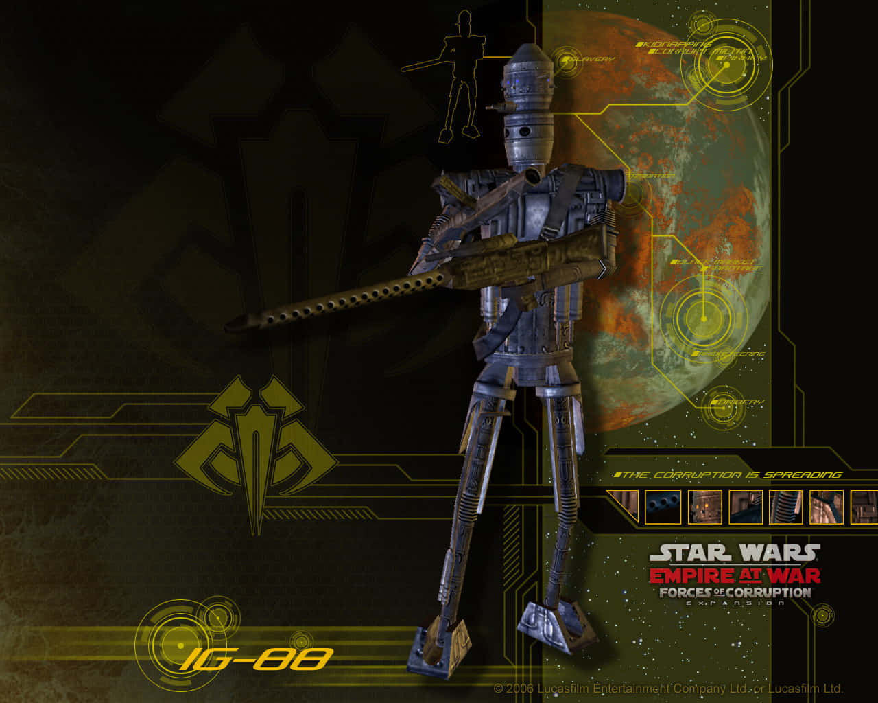 Ig-88, the Advanced Series Articulated Assassination Droid Wallpaper