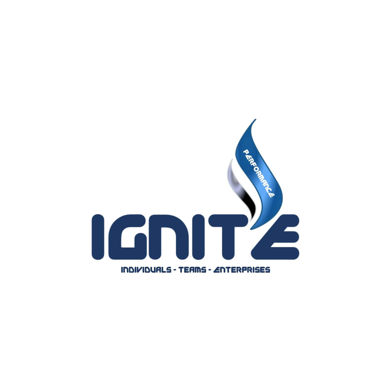 Ignite Logo Flame Design Wallpaper
