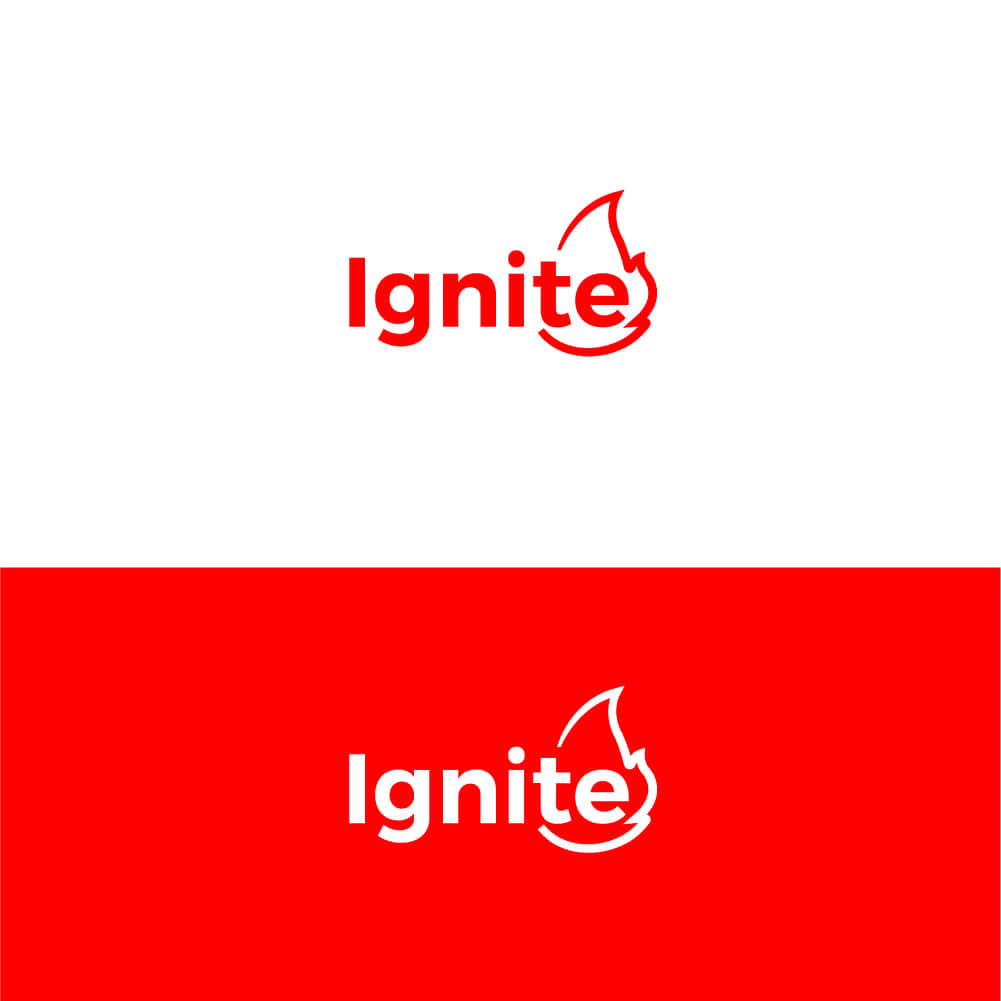 Download Ignite Logo Variations Wallpaper | Wallpapers.com