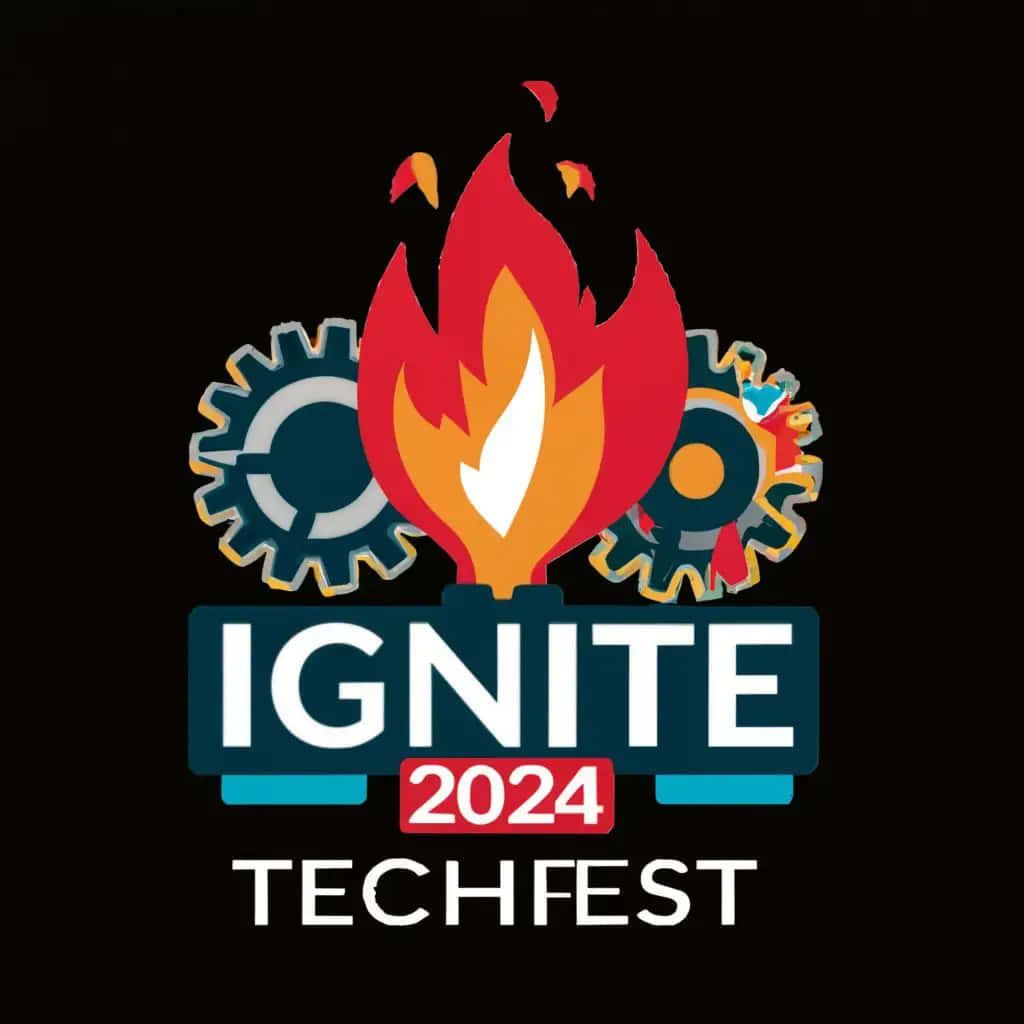 Ignite2024 Techfest Logo Wallpaper