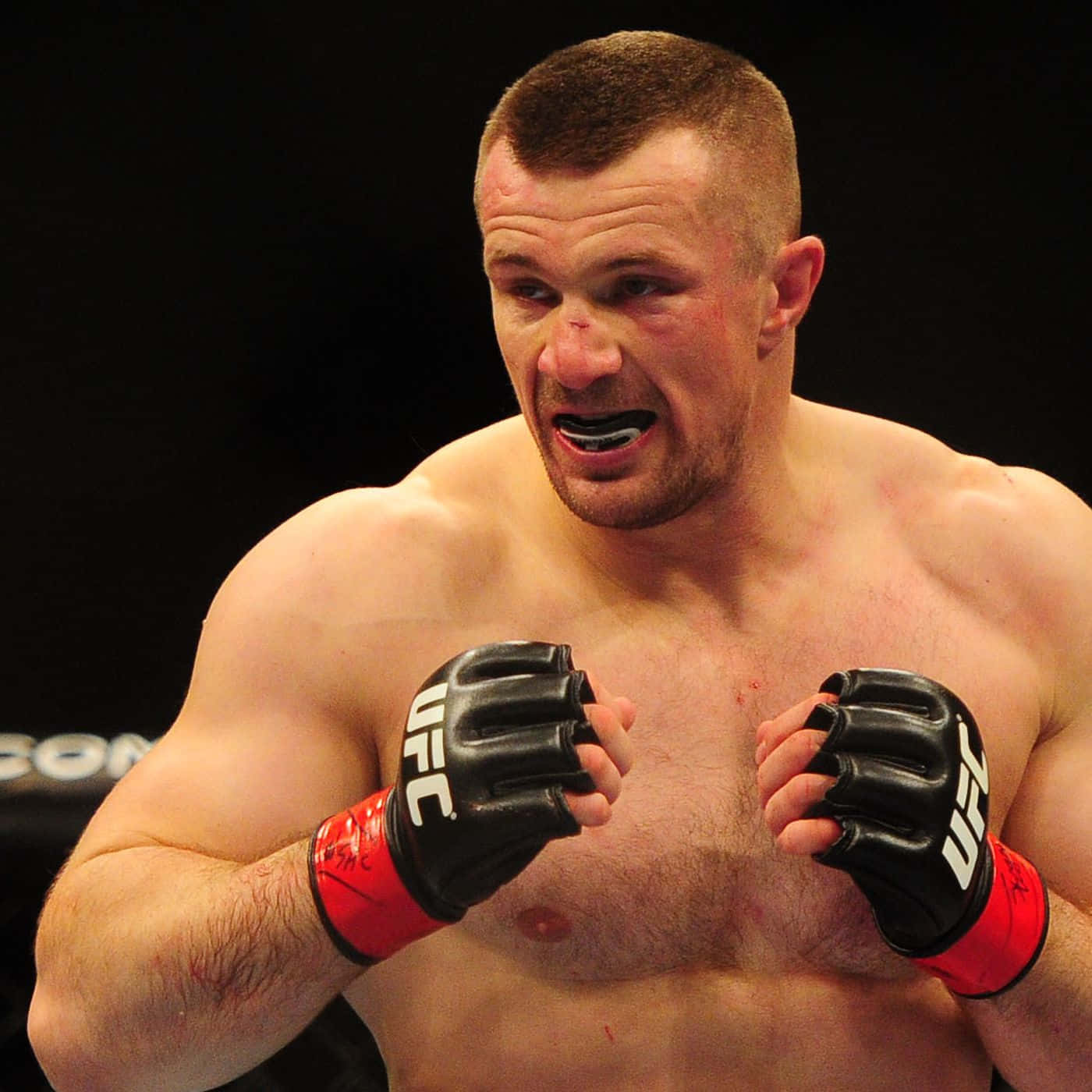 Igor Vovchanchyn såret næse UFC 64 Tapet: Wallpaper