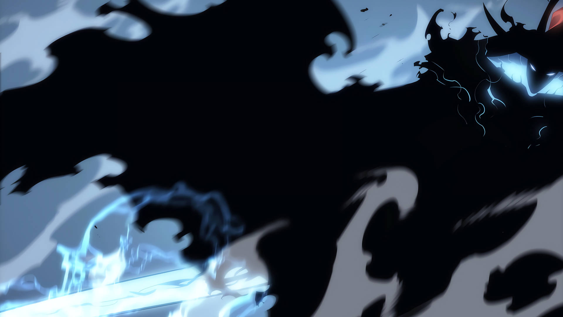 Igris,la Sombra Oscura De Solo Leveling En 4k. Fondo de pantalla