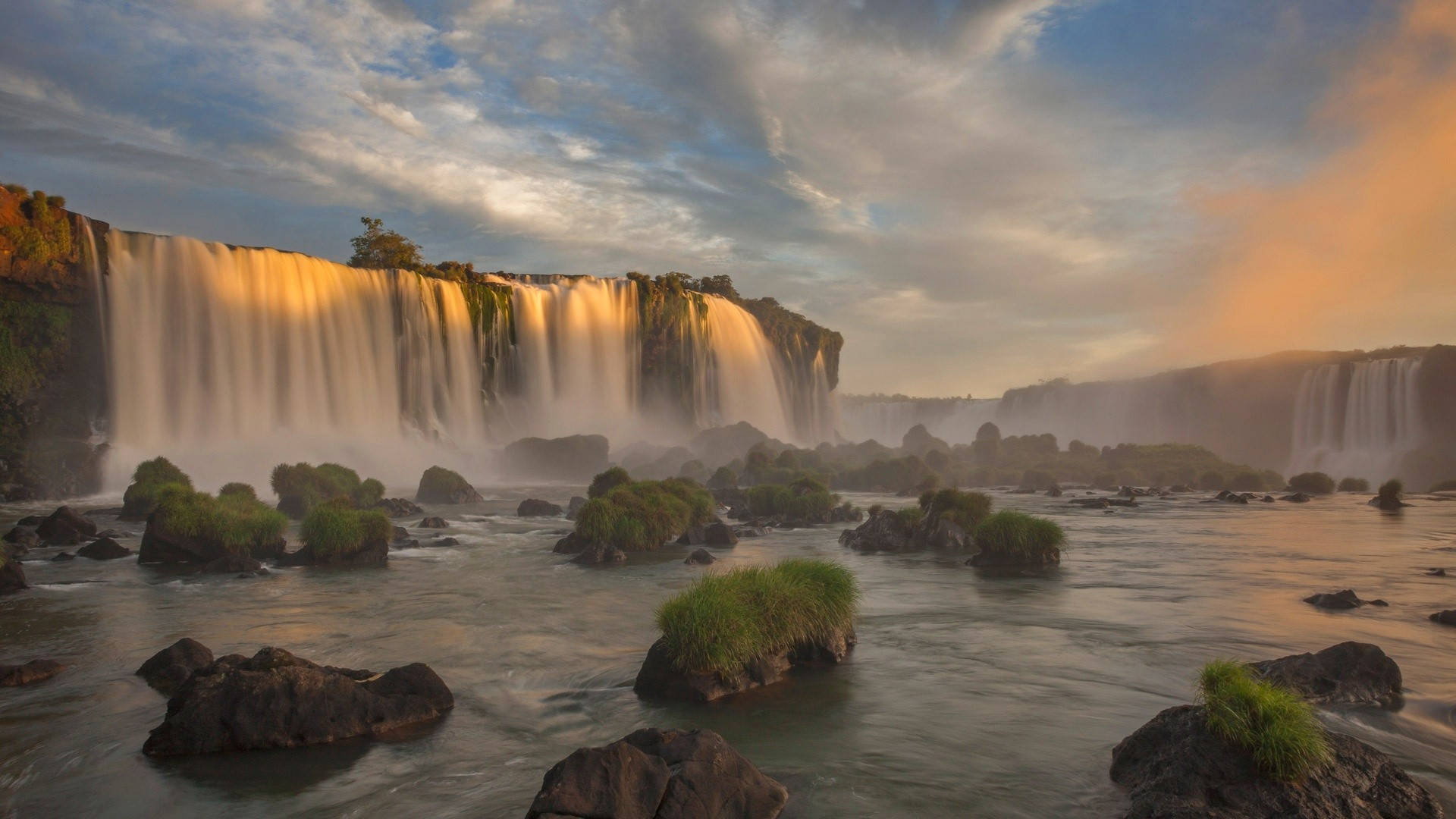 Iguazu Waterfall In Argentina