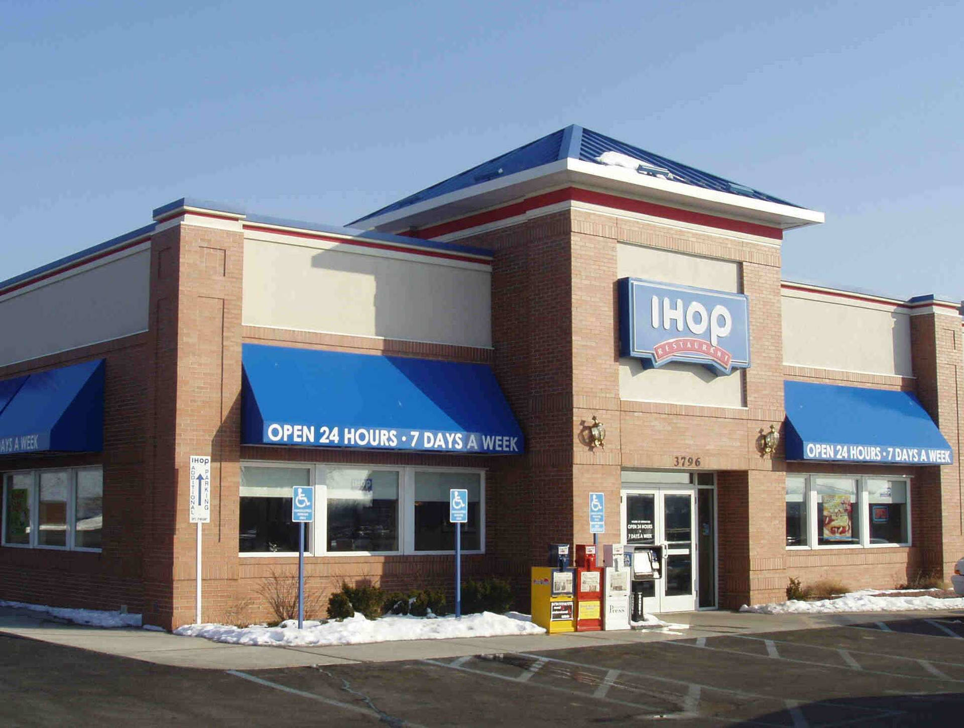 Check out the delicious pancakes at IHOP in Phoenix, Arizona! Wallpaper