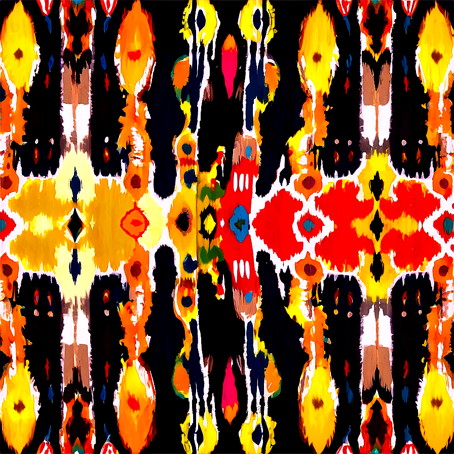 Ikat Pattern Png 05062024 PNG