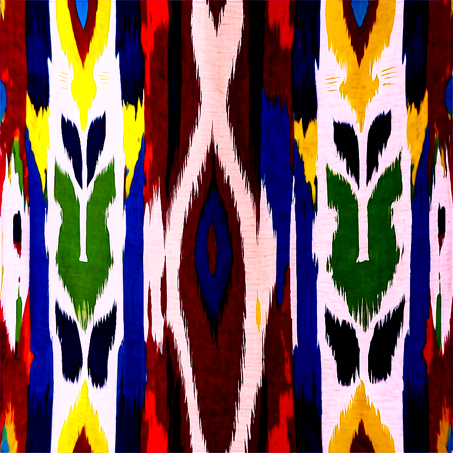 Ikat Print Png 06202024 PNG