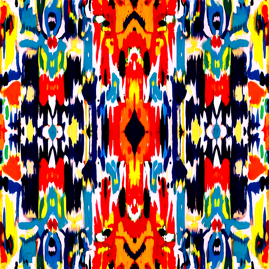 Ikat Seamless Pattern Png Pbe58 PNG