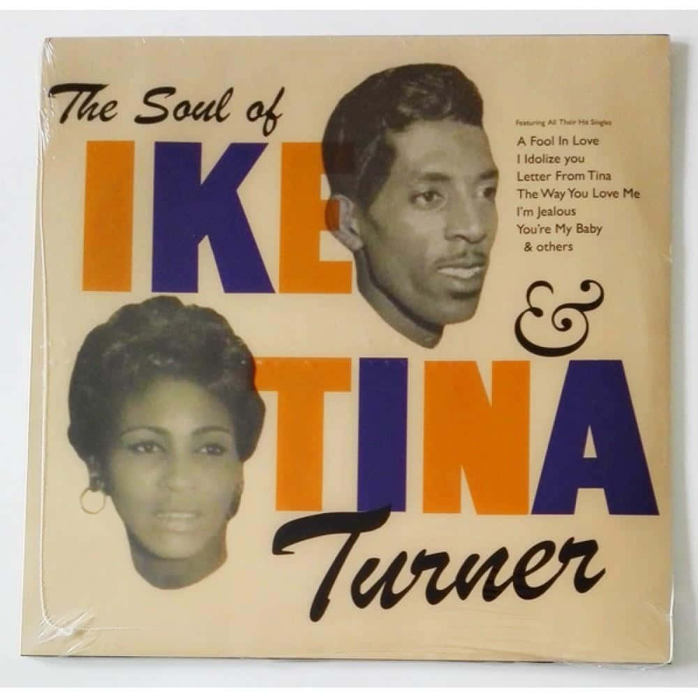 Ike Ja Tina Turner Lavavalokeilassa Taustakuva