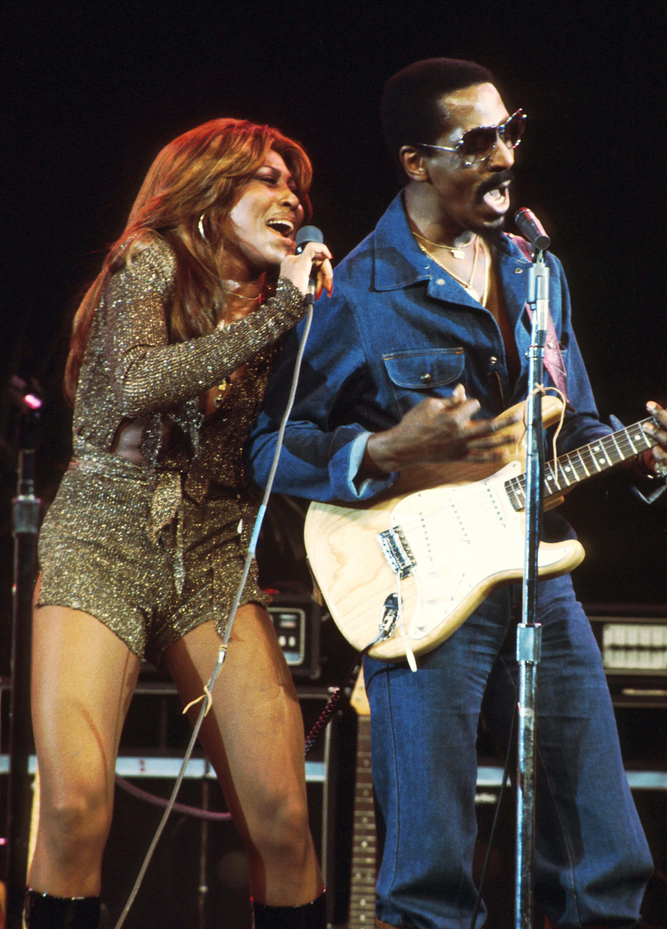 Ike & Tina Turner - Rock And Rollin Ikoneita. Taustakuva