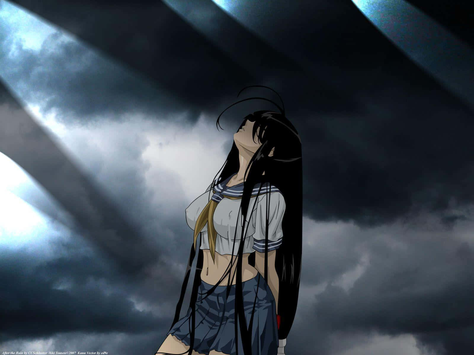 Ryomou Shimei from the Anime Series "Ikki Tousen". Wallpaper