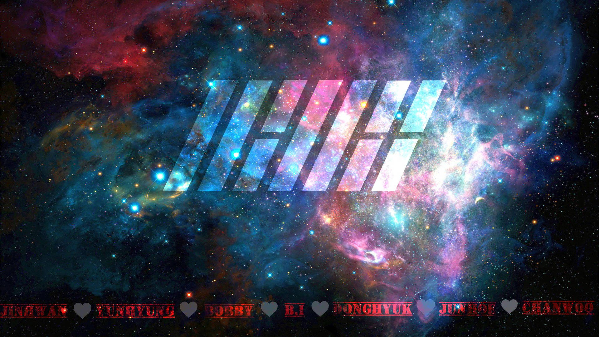 IKon Cosmic Background Wallpaper