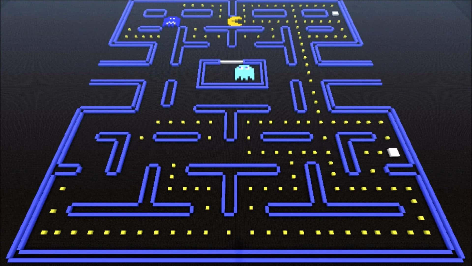 Ilclassico Gioco Di Pac-man In Colori Vivaci