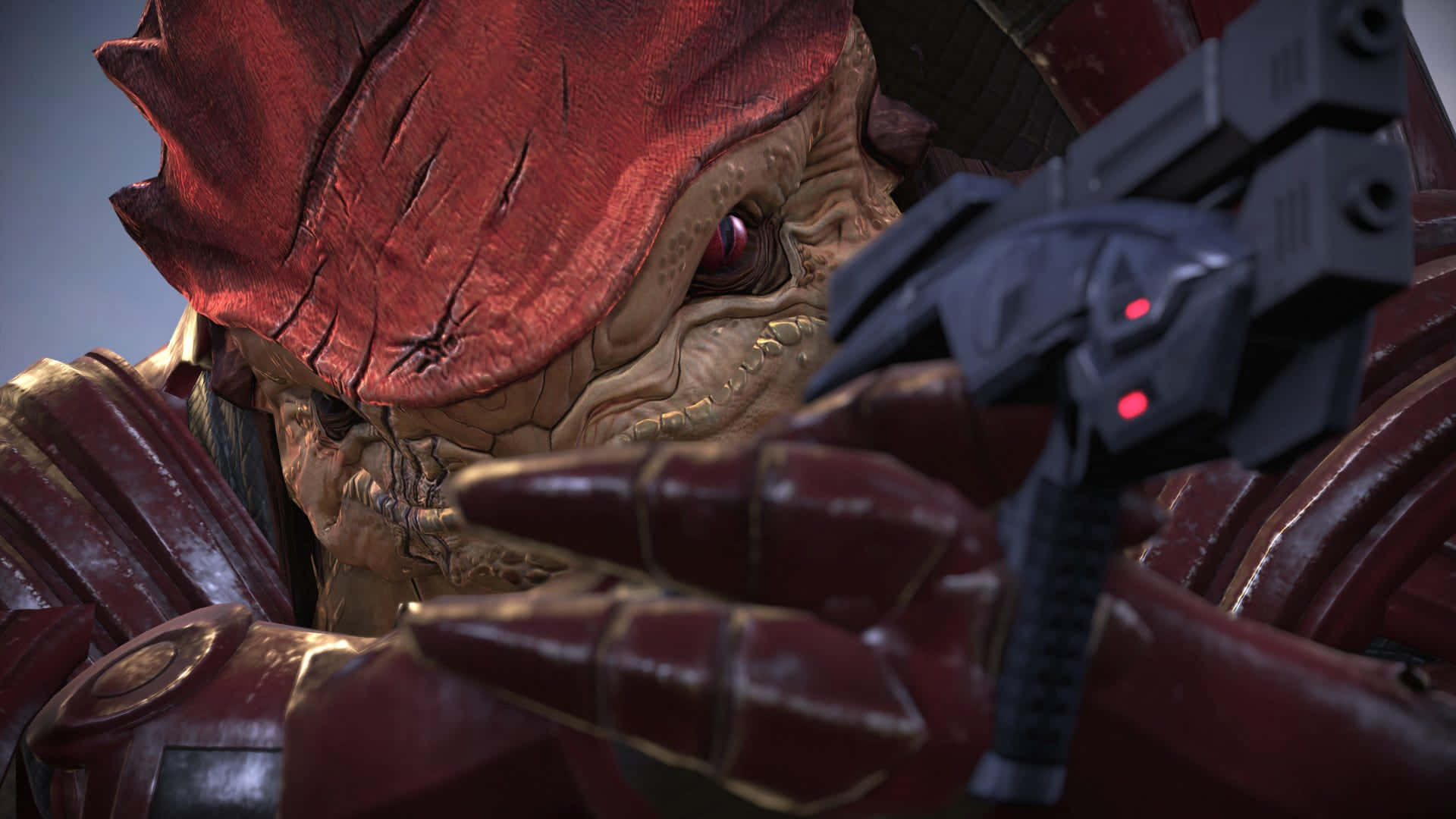 Ilcomandante Shepard Si Affaccia Su Una Vista Mozzafiato Della Galassia In Mass Effect