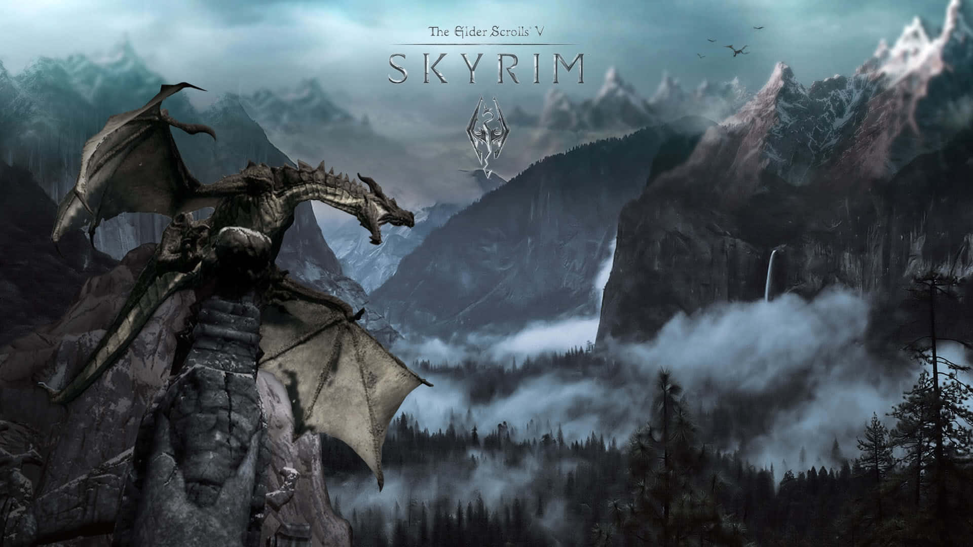 Ildragonborn Affronta Un Viaggio Impegnativo Nel Maestoso Mondo Di Skyrim