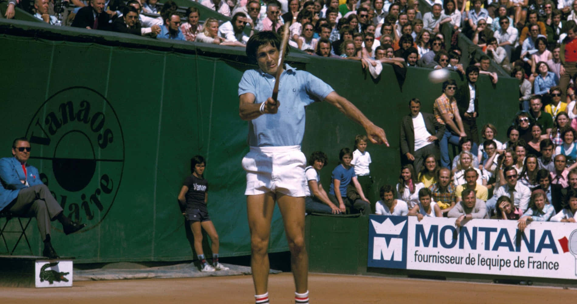 Ilie Năstase 1979 US Open tapet: Wallpaper